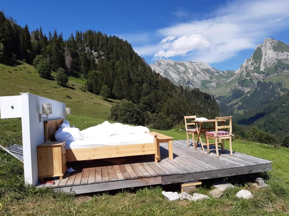Ferienwohnung Haus Am Bach In Toggenburg ويلدهاوس المظهر الخارجي الصورة